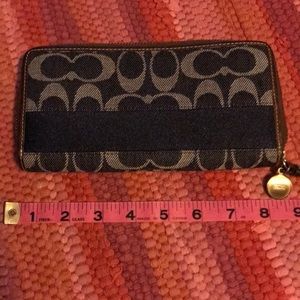 Denim Coach wallet